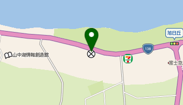 富士吉田警察署山中湖警察官駐在所の地図画像