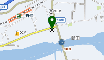 上野原警察署島田警察官駐在所の地図画像