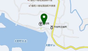 上野原警察署大目警察官駐在所の地図画像