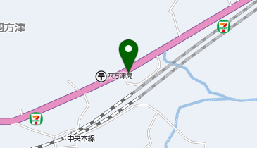 上野原警察署四方津警察官駐在所の地図画像