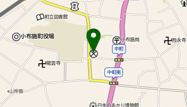 須坂警察署小布施町交番の地図画像