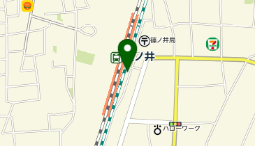 長野南警察署長野市篠ノ井駅前交番の地図画像