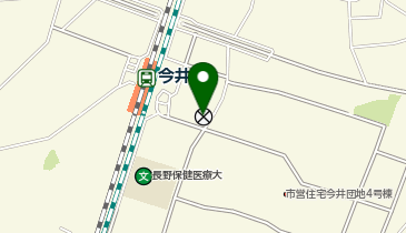 長野南警察署長野市川中島交番の地図画像