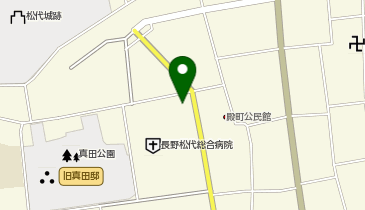 長野南警察署長野市松代交番の地図画像