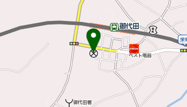 佐久警察署御代田町交番の地図画像