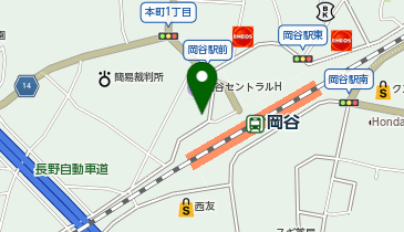 岡谷警察署岡谷市岡谷駅前交番の地図画像