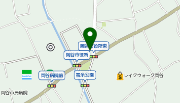 岡谷警察署岡谷市中央交番の地図画像