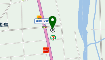 伊那警察署箕輪町交番の地図画像