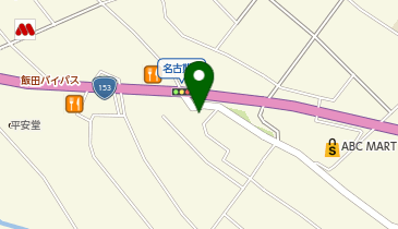 飯田警察署飯田市名古熊交番の地図画像