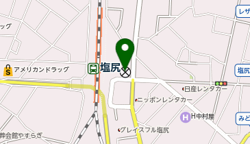 塩尻警察署塩尻市塩尻駅前交番の地図画像