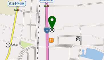 塩尻警察署塩尻市広丘交番の地図画像