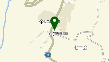 長野中央警察署長野市七二会警察官駐在所の地図画像