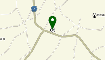 長野中央警察署長野市戸隠警察官駐在所の地図画像