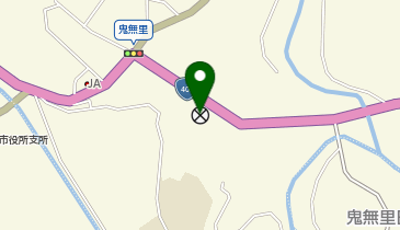 長野中央警察署長野市鬼無里警察官駐在所の地図画像