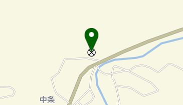 長野中央警察署長野市中条警察官駐在所の地図画像