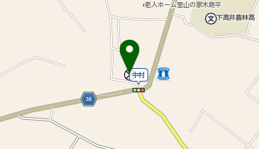 飯山警察署木島平村警察官駐在所の地図画像