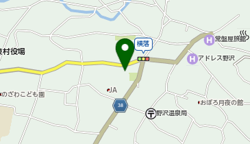 飯山警察署野沢温泉村警察官駐在所の地図画像