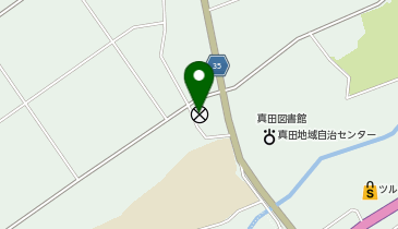 上田警察署上田市真田町警察官駐在所の地図画像