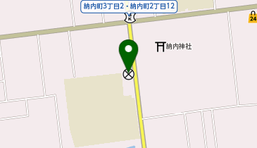 深川警察署納内駐在所の地図画像