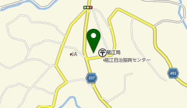 飯田警察署飯田市龍江警察官駐在所の地図画像