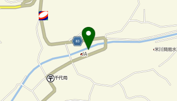 飯田警察署飯田市千代警察官駐在所の地図画像