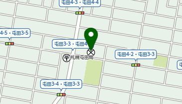 北警察署屯田交番の地図画像