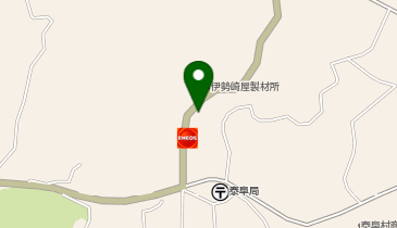 阿南警察署泰阜村警察官駐在所の地図画像