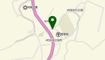 阿南警察署阿南町富草警察官駐在所の地図画像