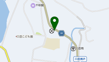 木曽警察署木曽町三岳警察官駐在所の地図画像