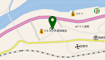 木曽警察署大桑村須原警察官駐在所の地図画像