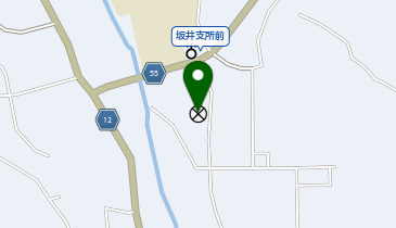 安曇野警察署筑北村坂井警察官駐在所の地図画像