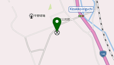 大町警察署大町市平警察官駐在所の地図画像