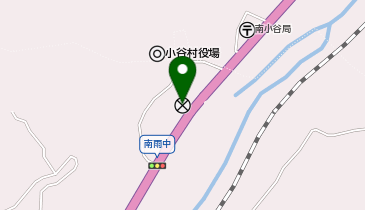 大町警察署小谷村小谷警察官駐在所の地図画像