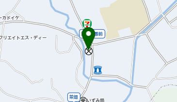 裾野警察署茶畑交番の地図画像