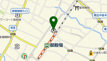 御殿場警察署御殿場駅前交番の地図画像