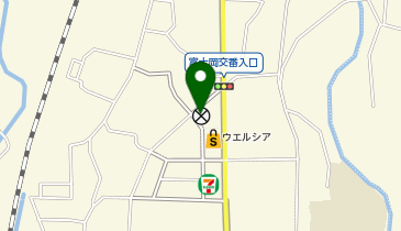 御殿場警察署富士岡交番の地図画像