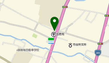 御殿場警察署中畑交番の地図画像