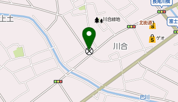 静岡中央警察署上土交番の地図画像