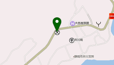 静岡中央警察署井川交番の地図画像