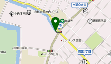 静岡中央警察署水落交番の地図画像