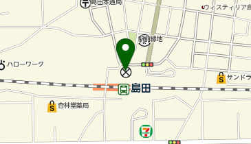 島田警察署島田駅前交番の地図画像