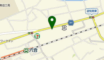 島田警察署六合交番の地図画像