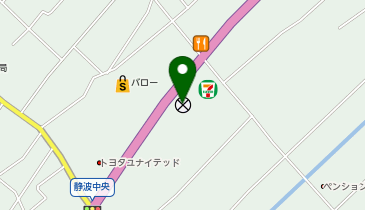 牧之原警察署榛原交番の地図画像