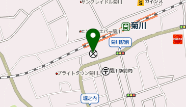 菊川警察署菊川駅前交番の地図画像