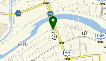 袋井警察署中央交番の地図画像