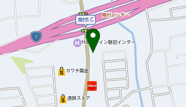 磐田警察署見付交番の地図画像