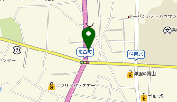 浜松中央警察署北部交番の地図画像