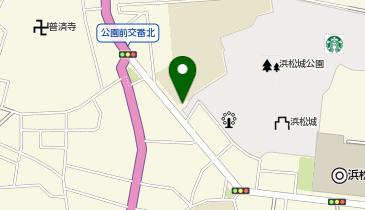 浜松中央警察署浜松城公園前交番の地図画像