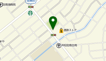 浜松中央警察署佐鳴台交番の地図画像