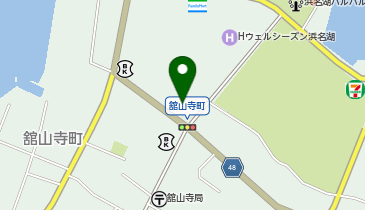 浜松西警察署舘山寺町交番の地図画像